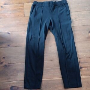 Womens Jcrew Factory Pintuck Sweatpant Black Small